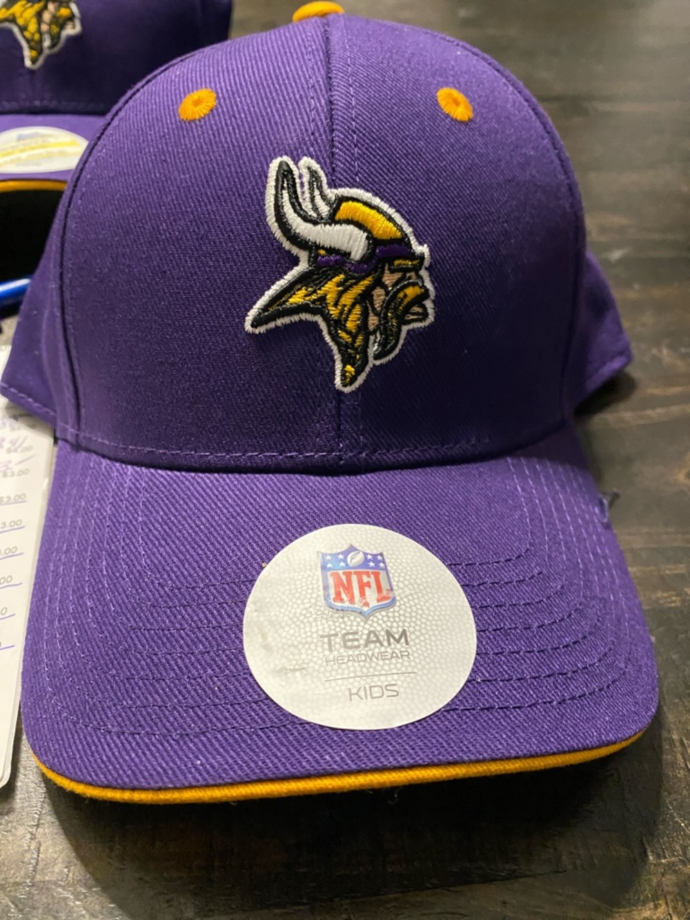 Minnesota Vikings Purple Kids NFL Team Cap ( M234)
